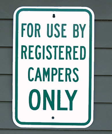 RV Park & Campground sign